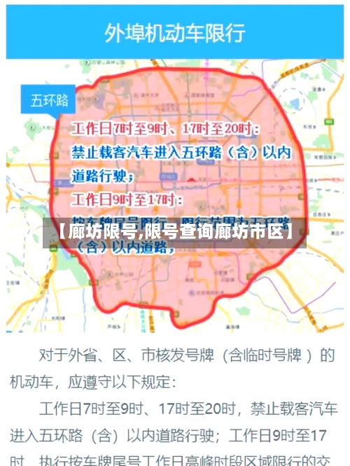 【廊坊限号,限号查询廊坊市区】