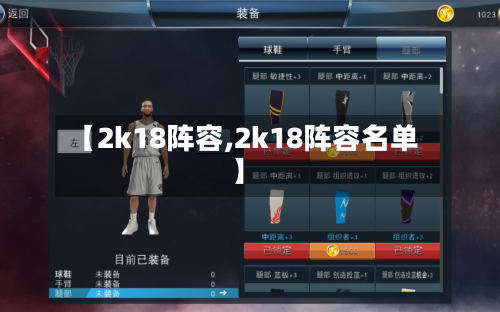 【2k18阵容,2k18阵容名单】