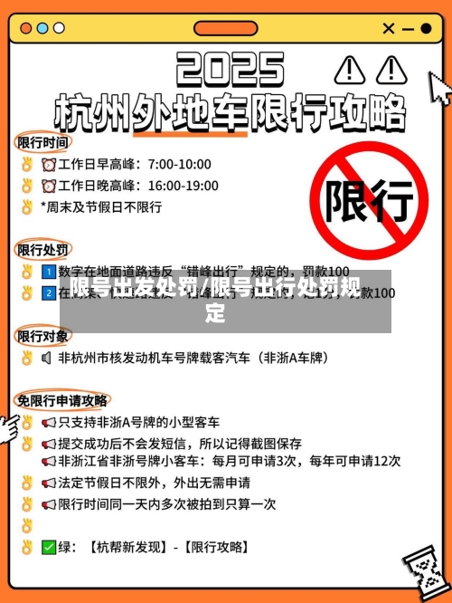 限号出发处罚/限号出行处罚规定