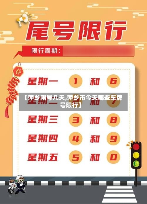 【萍乡限号几天,萍乡市今天哪些车牌号限行】