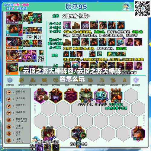 云顶之弈大棒阵容/云顶之弈大棒阵容怎么玩
