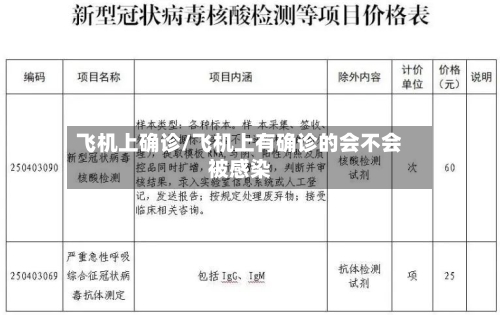 飞机上确诊/飞机上有确诊的会不会被感染