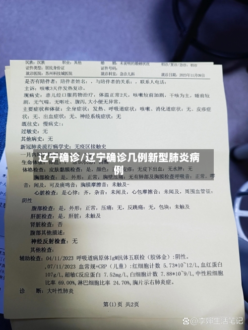 辽宁确诊/辽宁确诊几例新型肺炎病例