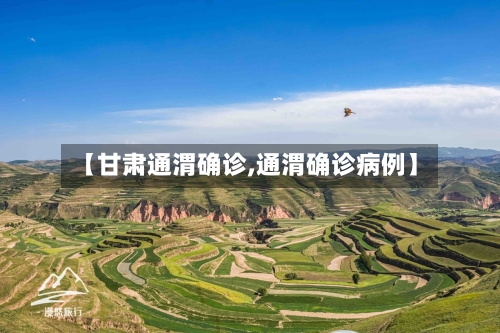 【甘肃通渭确诊,通渭确诊病例】