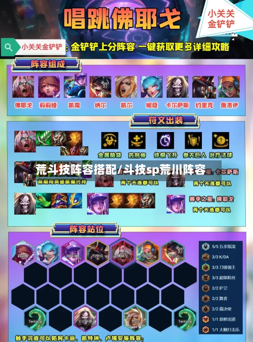 荒斗技阵容搭配/斗技sp荒川阵容