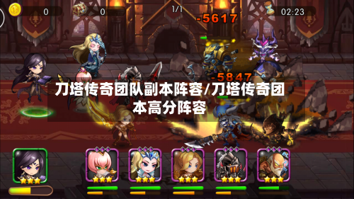 刀塔传奇团队副本阵容/刀塔传奇团本高分阵容