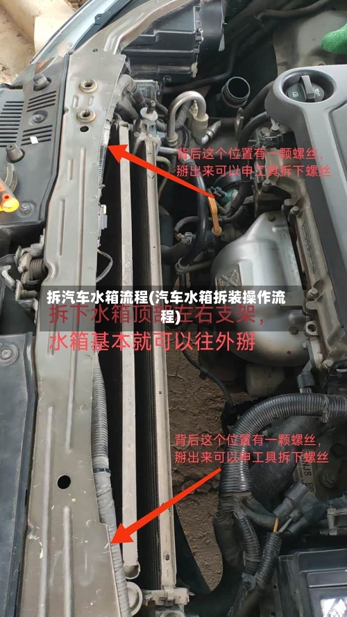 拆汽车水箱流程(汽车水箱拆装操作流程)