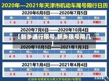 【新乡通行限号,新乡限号限几】