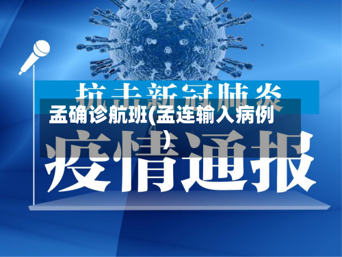 孟确诊航班(孟连输入病例)