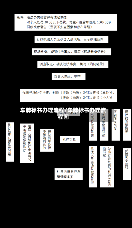 车牌标书办理流程/车牌标书办理流程图