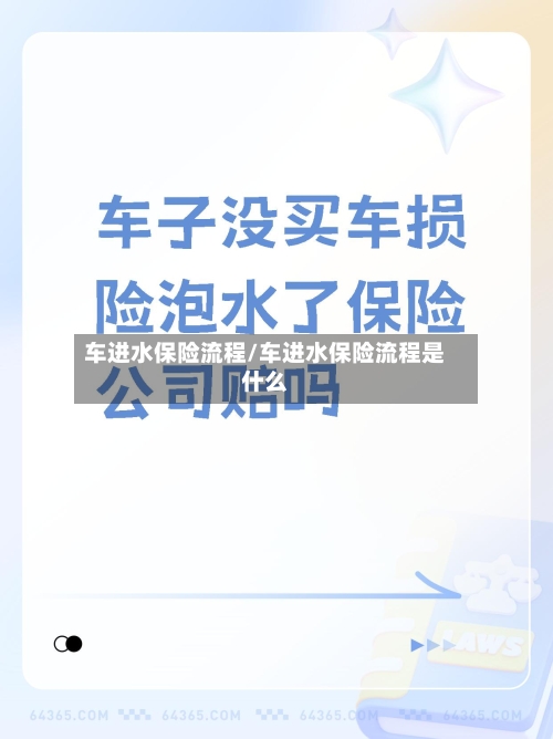 车进水保险流程/车进水保险流程是什么