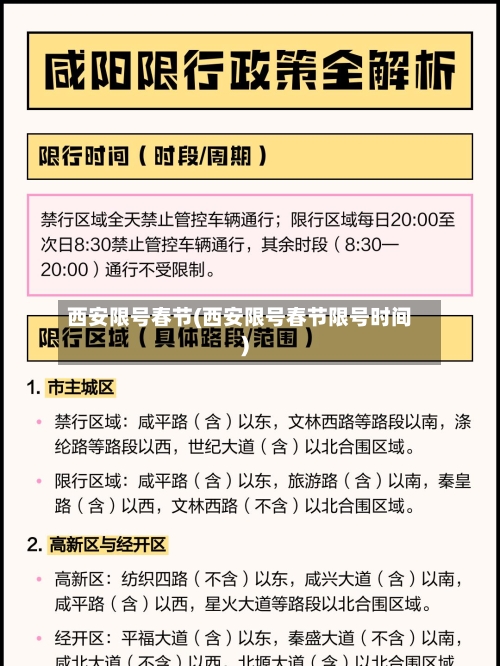 西安限号春节(西安限号春节限号时间)