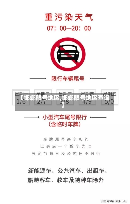 【邯郸限号地区,邯郸限号地区查询】