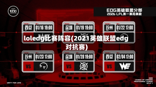 loledg比赛阵容(2021英雄联盟edg对抗赛)