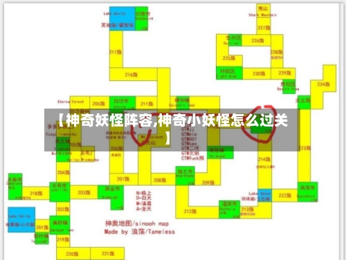 【神奇妖怪阵容,神奇小妖怪怎么过关】