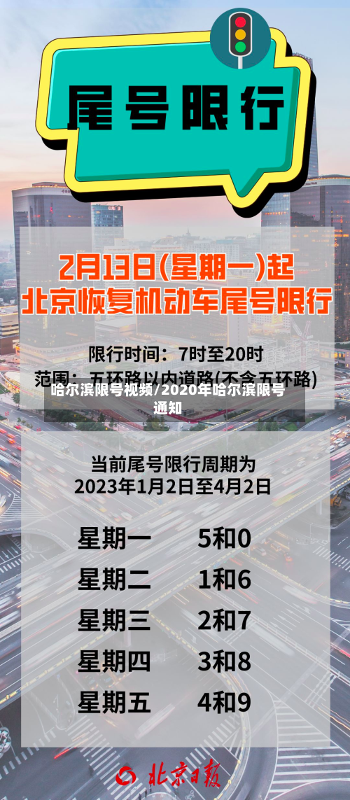 哈尔滨限号视频/2020年哈尔滨限号通知