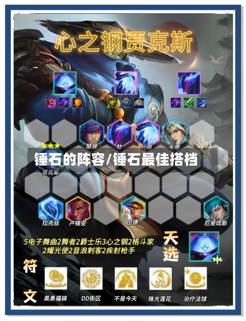 锤石的阵容/锤石最佳搭档