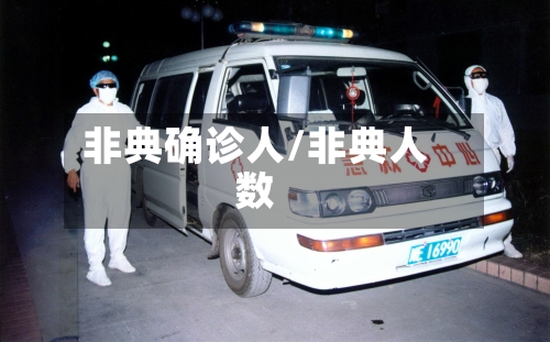 非典确诊人/非典人数