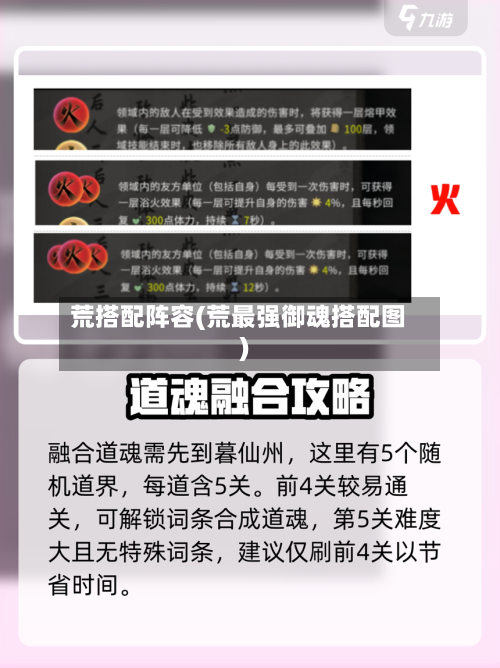 荒搭配阵容(荒最强御魂搭配图)